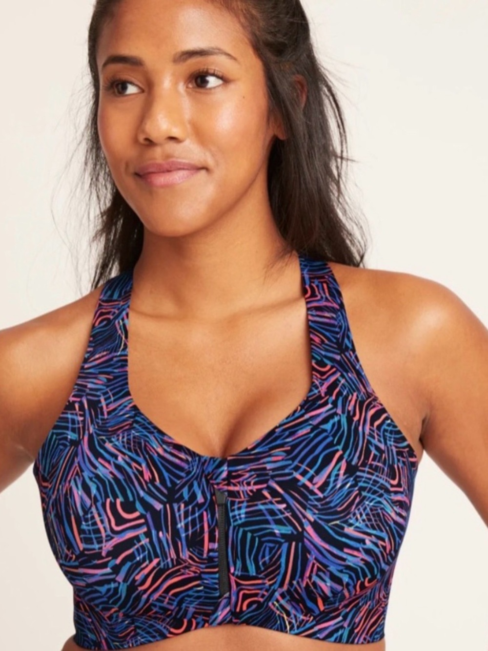 Like New Knix Catalyst Front Zip Sports Bra 7